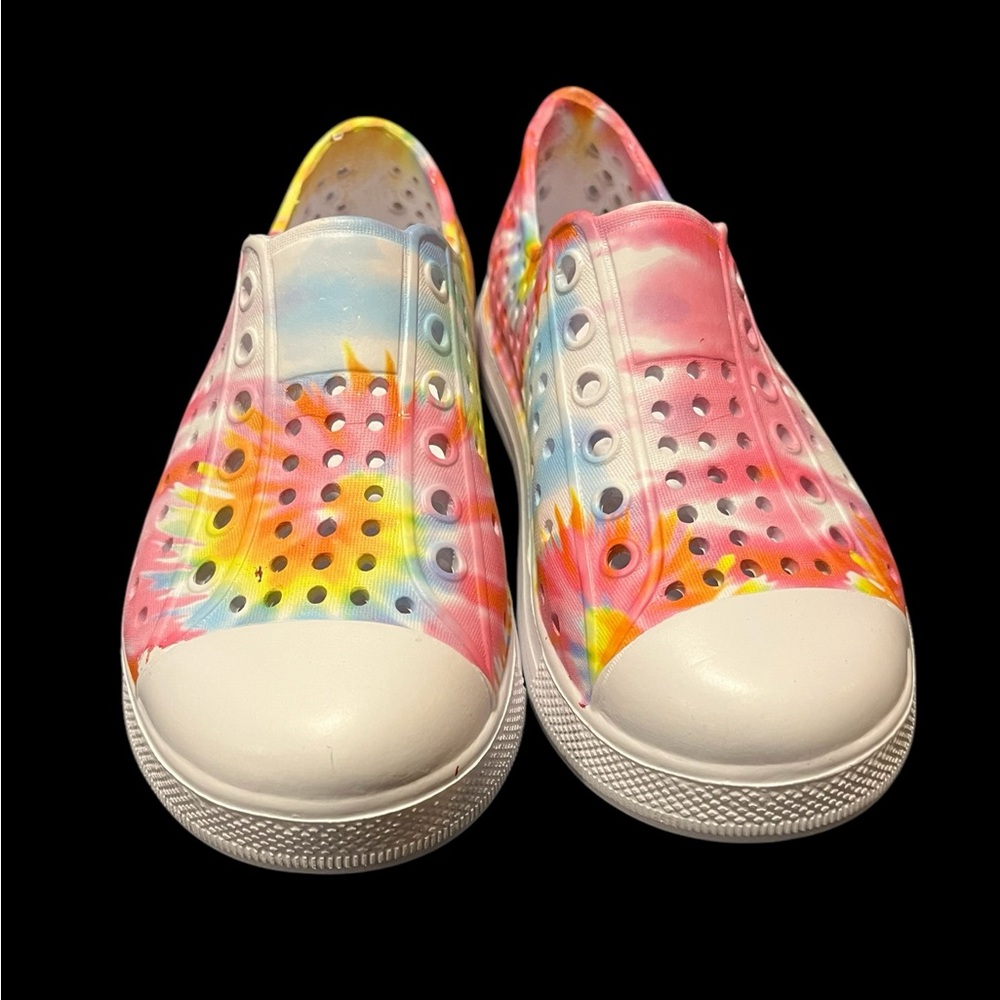 NWOT Josmo Girl Tie-Dye  Slip-On‎ Water-shoe/Sneaker  Size 12